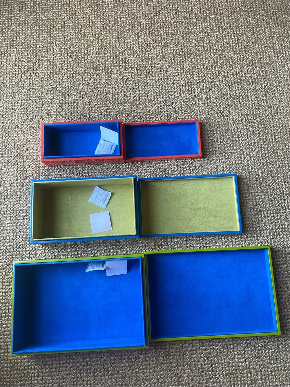 Jonathan Adler Vapor Laquer stacking boxes NWT